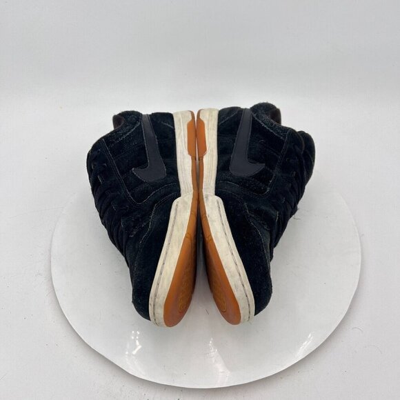 Nike Air Morgan 6.0 Youth Size 6.5Y Women 8 312279 001 Black Suede Low Shoes - Picture 9 of 13